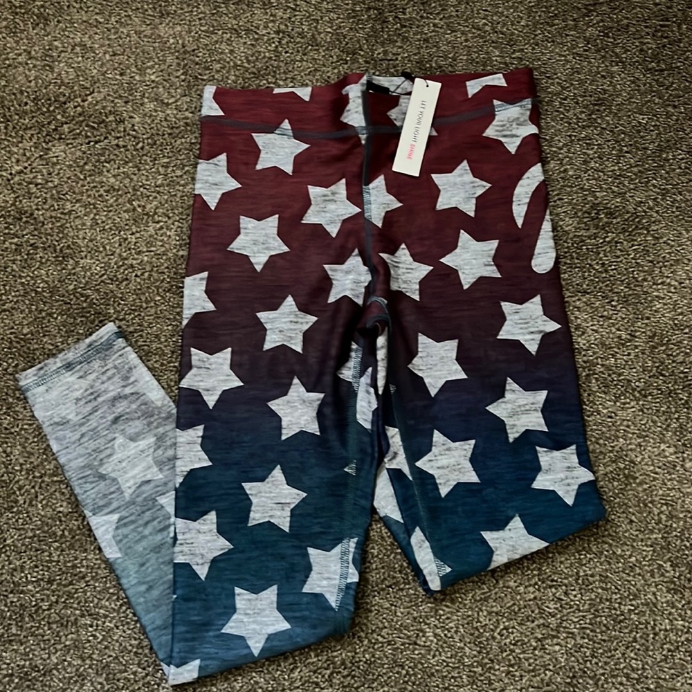 Peloton terez stars ombre leggings
